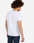 Pánské tričko Wrangler SS LOGO TEE WHITE W742FK989