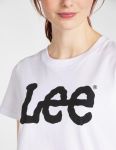 Dámské tričko Lee LOGO TEE WHITE