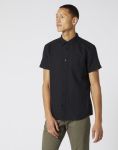 Pánská košile Wrangler  SS 1 PKT SHIRT BLACK | M, XL