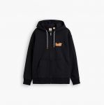 Levi's® RELAXED GRAPHIC ZIP UP POSTER ZIP CAVIARRELAXED GRAPHIC ZIPUP POSTER ZIP CAVIAR