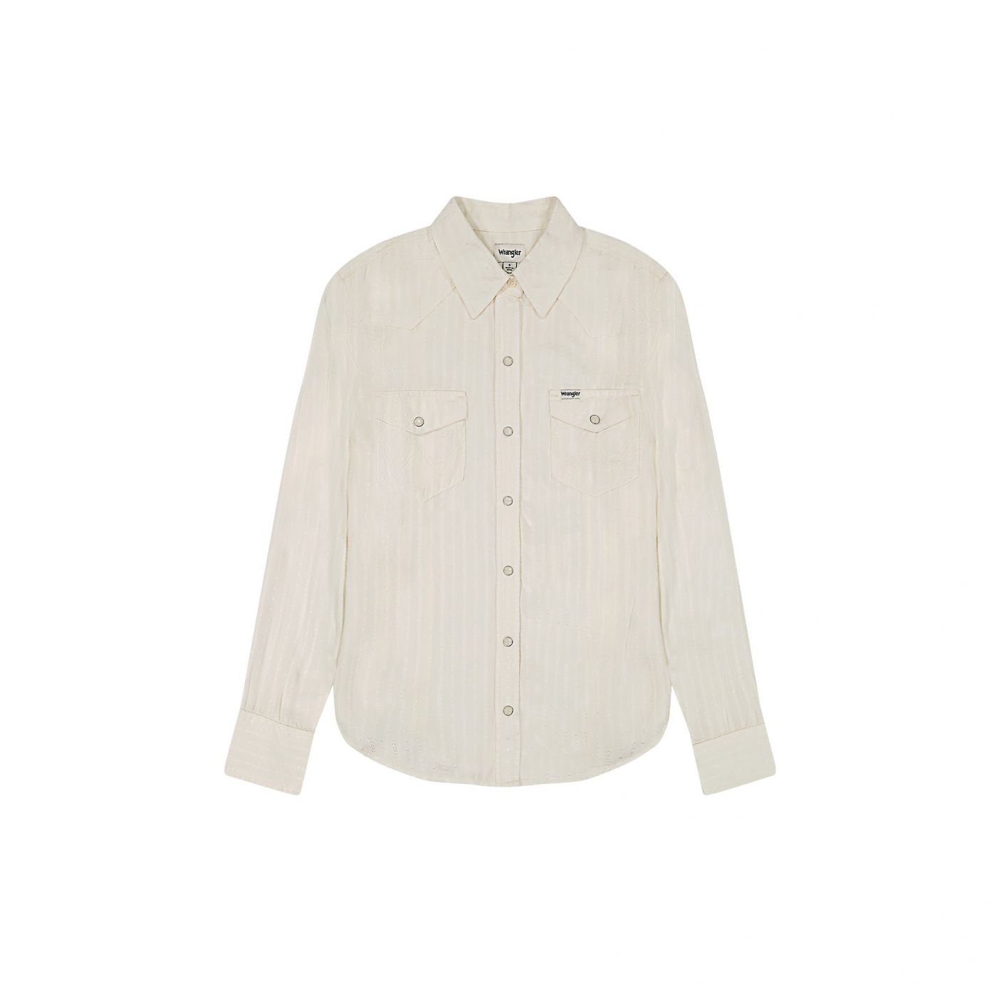 Dámská košile Wrangler WESTERN SHIRT WORN WHITE 112350290 L-00