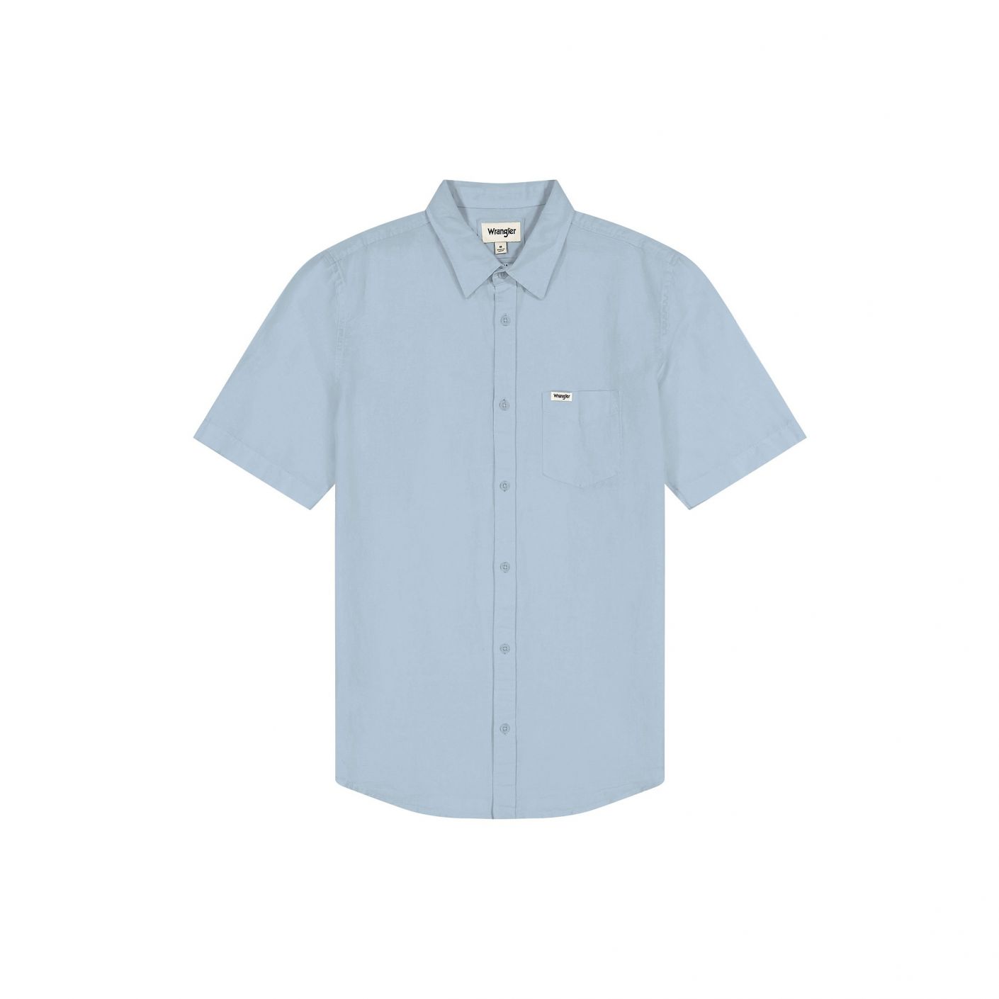 Pánská košile Wrangler SS 1 PKT SHIRT DREAM BLUE 112352188 L-00